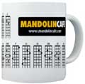 Mandolin chord coffee mug