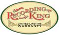 Recording King banjos Lifetime Warranty