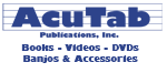 AcuTab Publications - bluegrass instructional DVDs for banjo, fiddle, guitar and mandolin