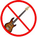 No electric bass in Galax campground?
