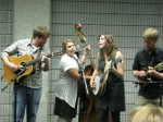 Silver dagger at IBMA - Ricky Cooper, Ashley Caudill, Grace Van't Hof, Matt Purinton