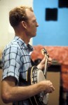 Allen Shelton in happier times: Louisana Bluegrass 1969 - photo © Fred Robbins