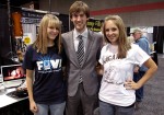 Alysha Bankester, John Abrams, Emily Bankester at IBMA 2009