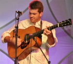 Clay Hess with his Rick Hayes guitar