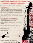 5th Annual Americana Music Festival flyer