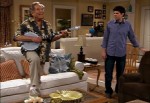 George Segal playing the banjo in the pilot episode of Retired at 35